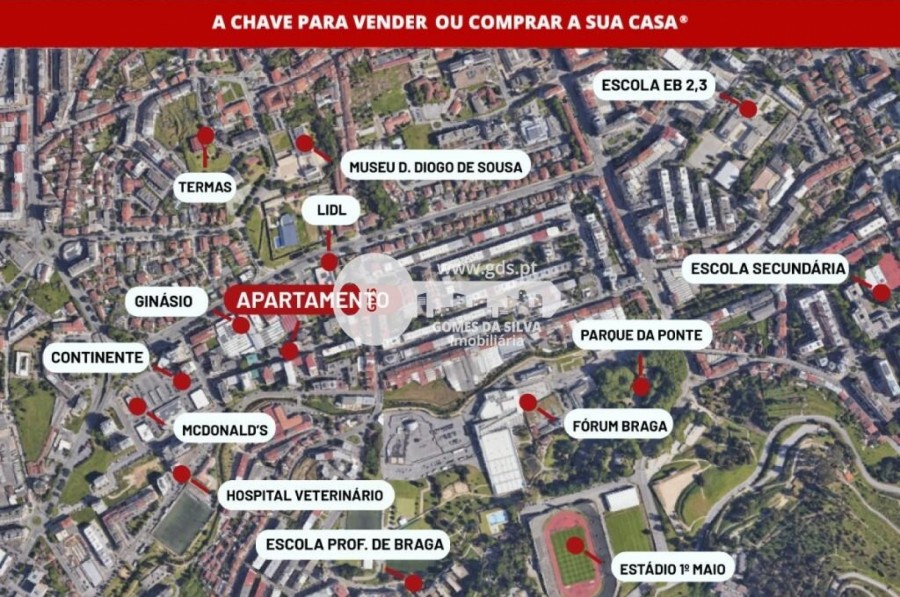 Apartamento T3 para Venda em Braga (São José de São Lázaro e São João do Souto), Braga, Braga - Imagem 14