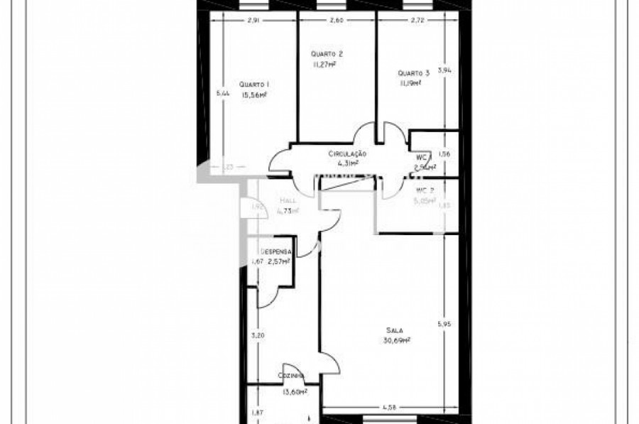 Apartamento T3 para Venda em Braga (Maximinos, Sé e Cividade), Braga, Braga - Imagem 38