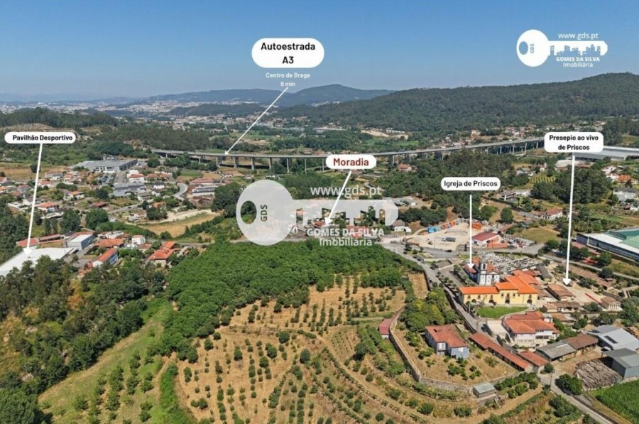 Moradia T3 para Venda em Priscos, Braga, Braga - Imagem 11